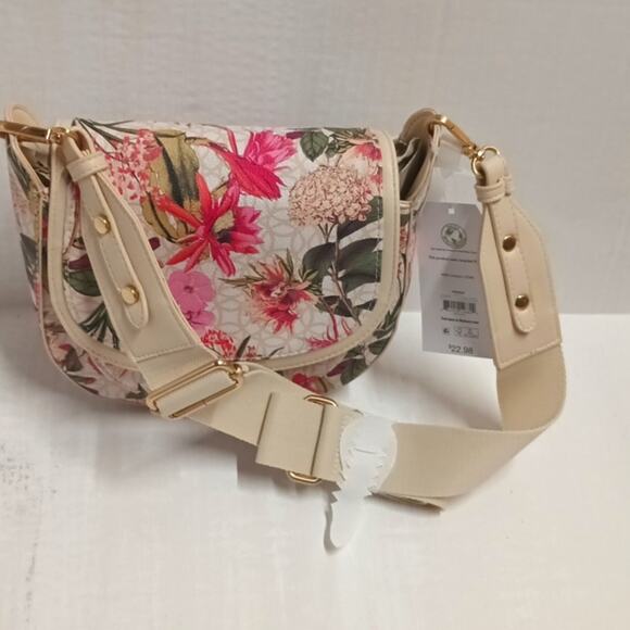 Time and Tru floral crossbody Riverdale Bag for womens over the shoulder bag NWT - Picture 1 of 9